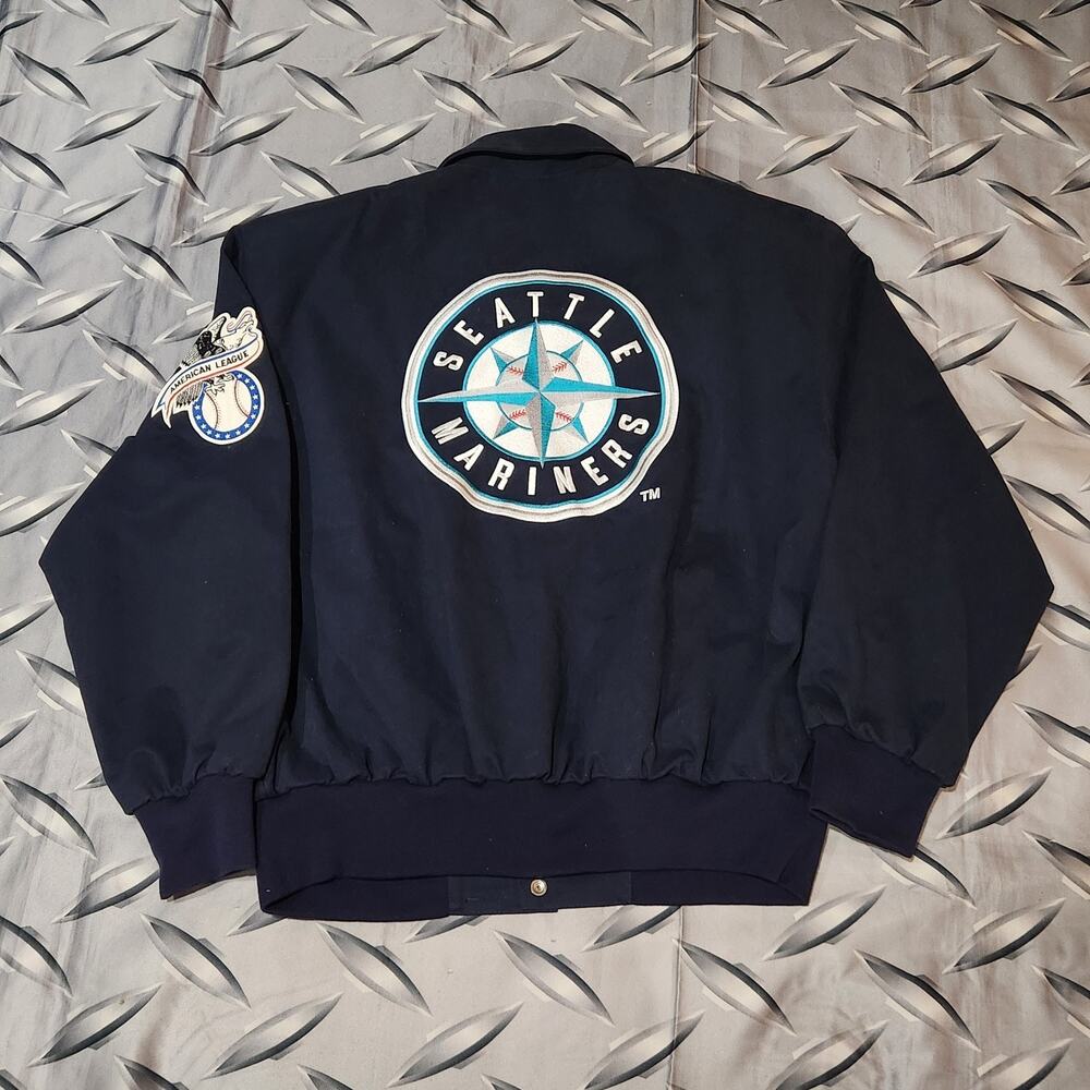 VTG Seattle Mariners Jeff Hamilton Jacket Size XL